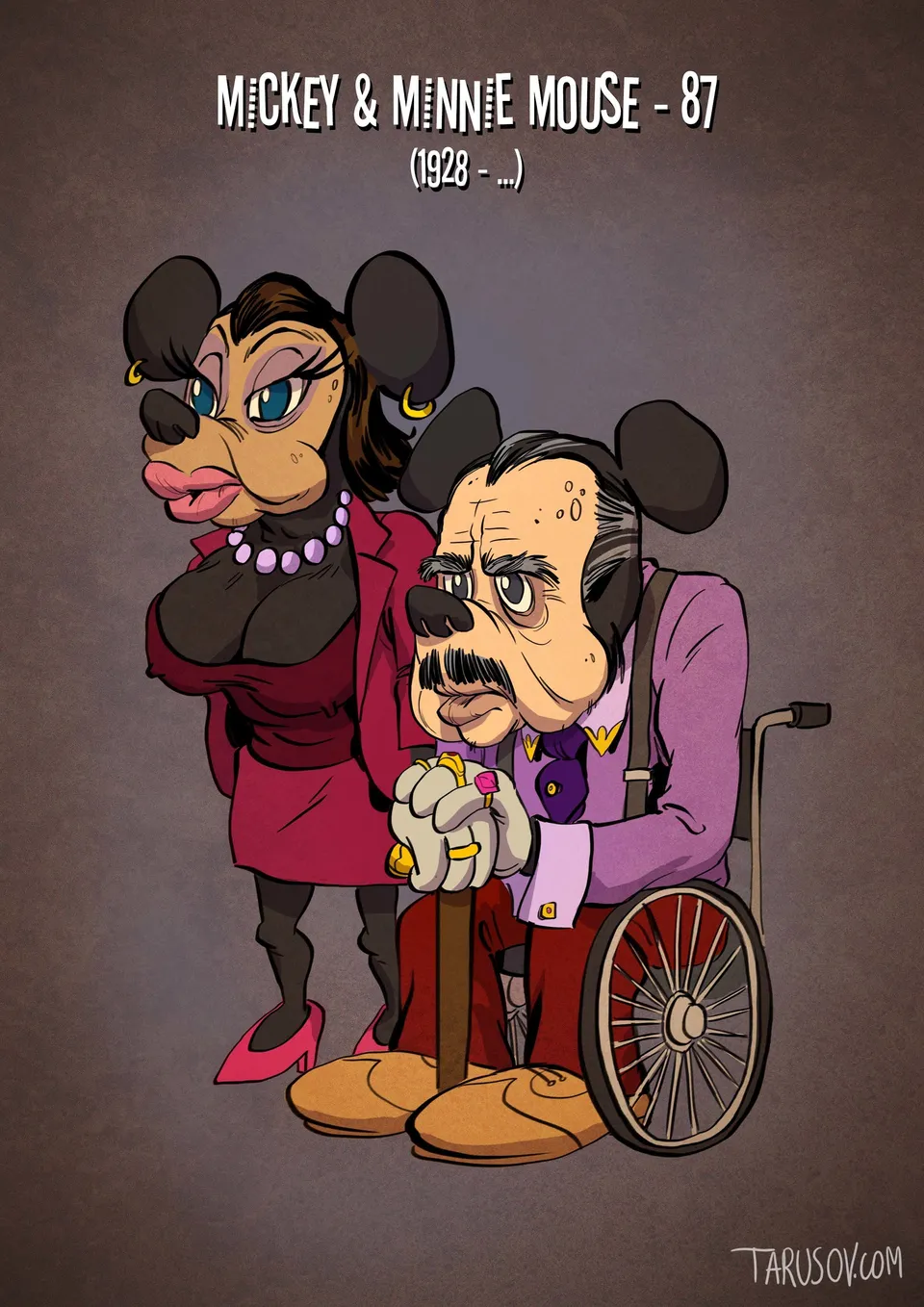 Your Favorite Cartoon Characters Reimagined As Senior Citizens | HuffPost  Post 50