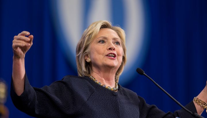 Hillary Clinton says she wants the campaign for president to be about ideas and policies. 