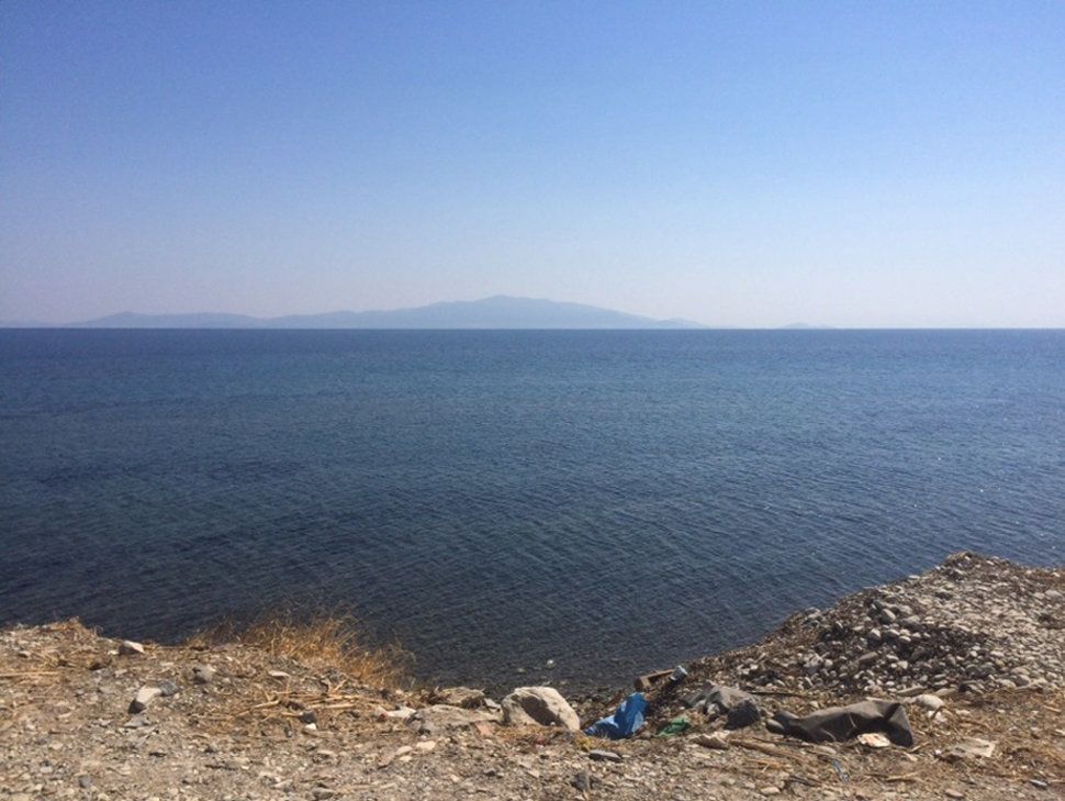 "The water we crossed looks like the Black Sea or the Mediterranean Sea." 