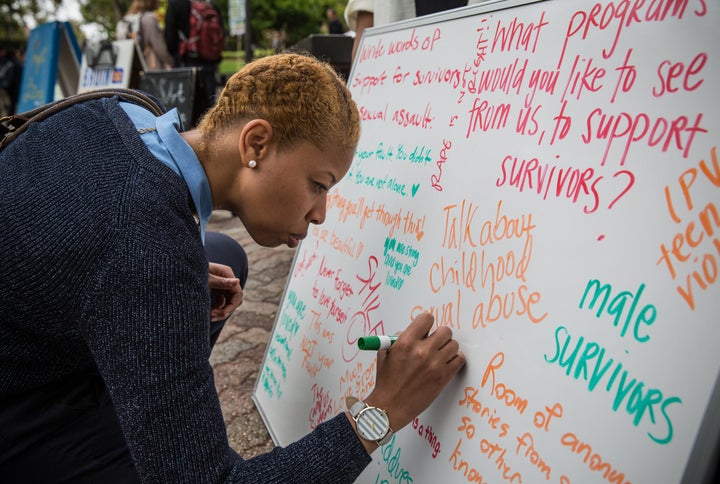 A survey by the Association of American Universities found 1 in 10 female students has experienced sexual assault involving penetration, by force or incapacitation, while in college.