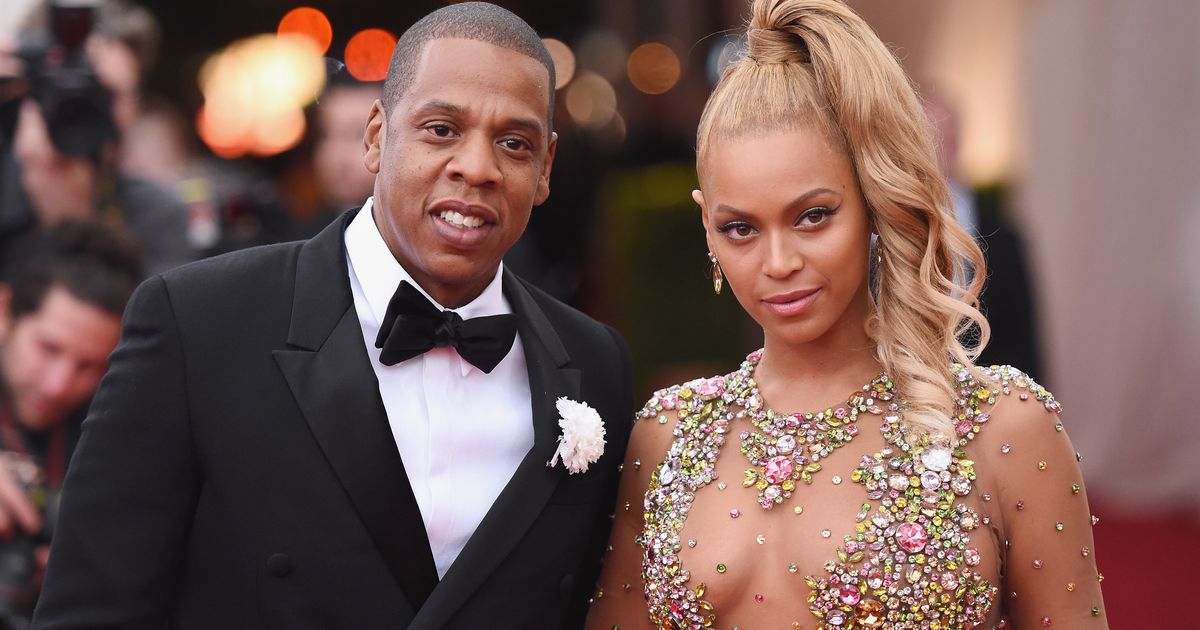 JAY-Z with the Honorable Minister Louis Farrakhan, photographed in