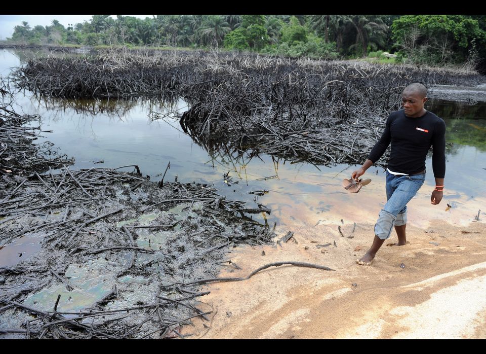 Niger Delta ExxonMobil Spill, Nigeria - May 2010