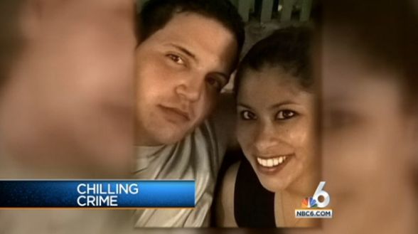 Accused killer Fidel Lopez and his girlfriend Maria Nemeth, now deceased. 
