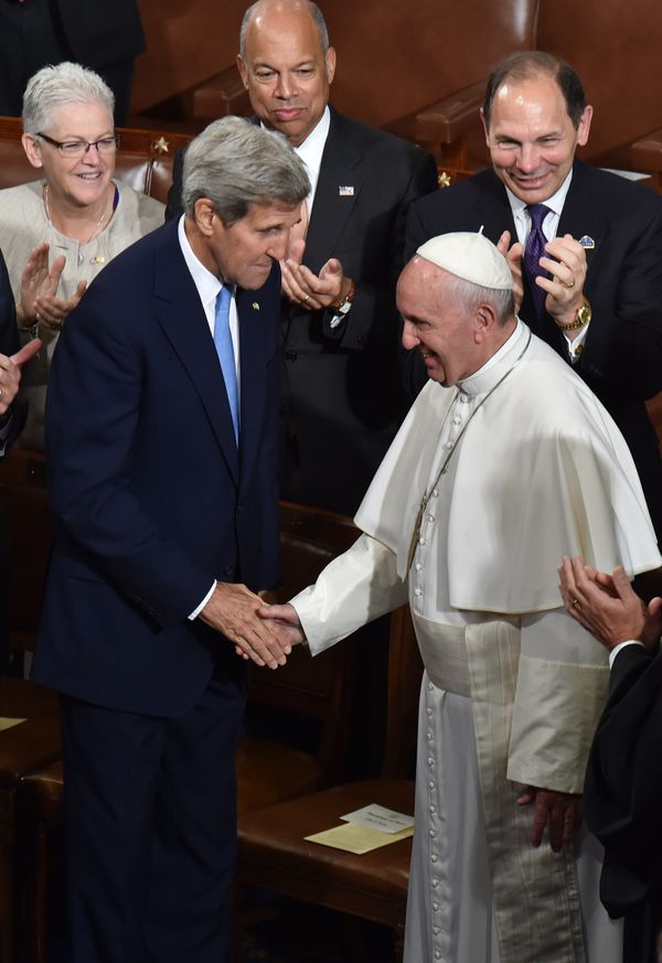 The Best Photos From Pope Francis' Visit To Capitol Hill 