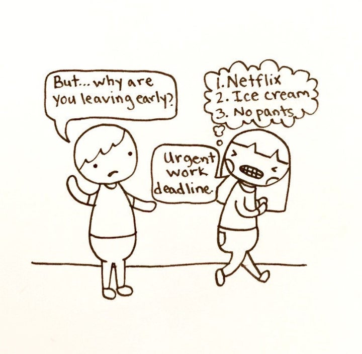 12 Illustrations That Are All Too Real For Introverts HuffPost