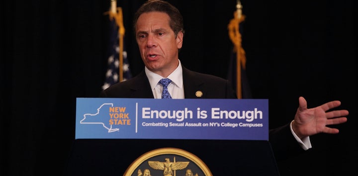 New York is one of two states that now requires colleges to mark on student transcripts when they are found responsible for s