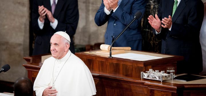 Pope Francis urged Congress to focus more on caring for the poor.