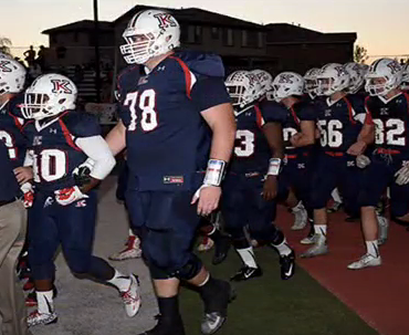 tallest high school football player