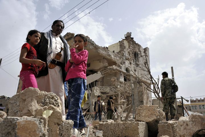 The United Nations says over 450 children have been killed in Yemen this year.