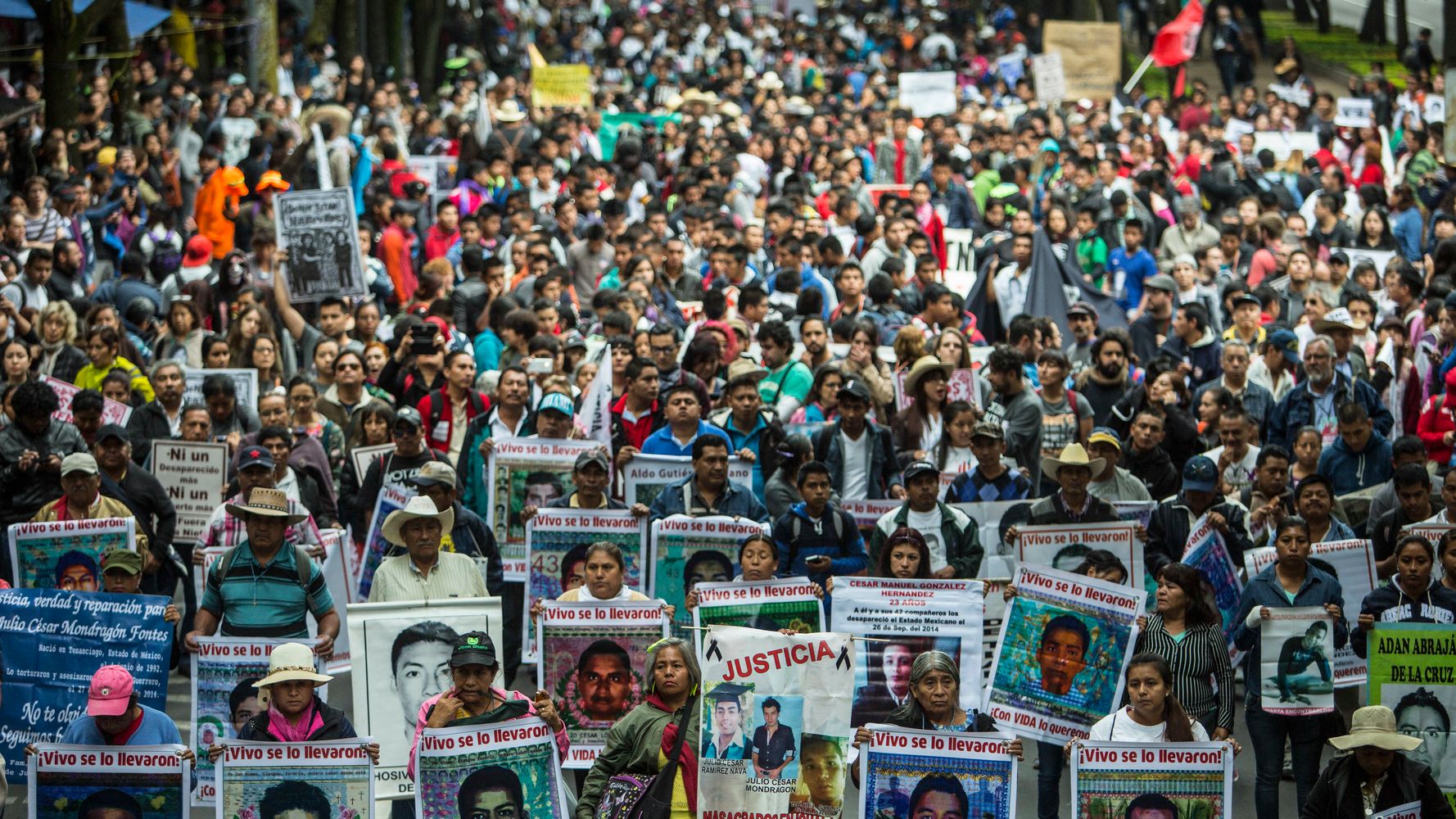 100000 People Missing In Mexico