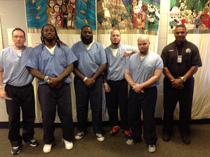 These are some of the inmates who will meet with Pope Francis on Sunday.