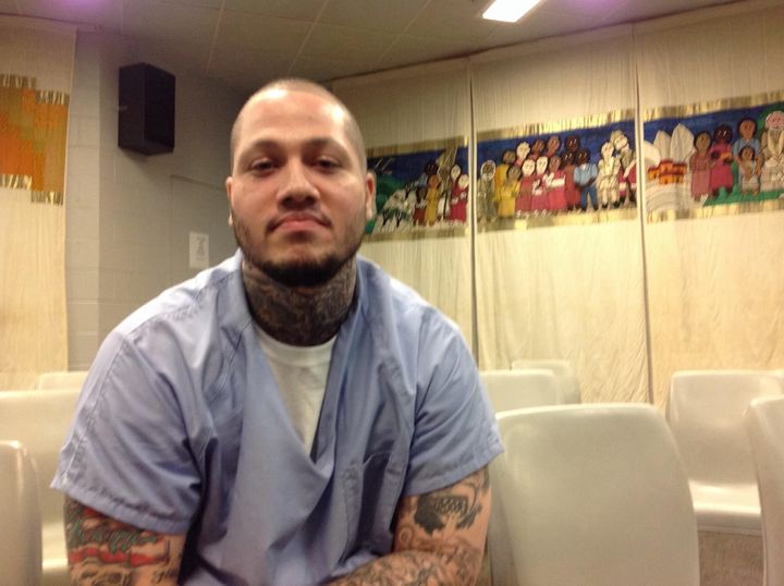 Dino is one of the prisoners who will meet with Pope Francis.