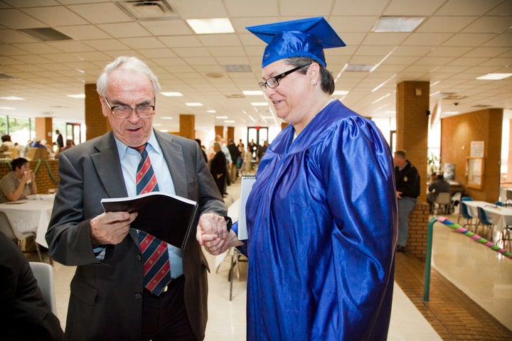 German theologian Jürgen Moltmann spoke at a 2011 ceremony at which Kelly Gissendaner received a certificate in theological studies.