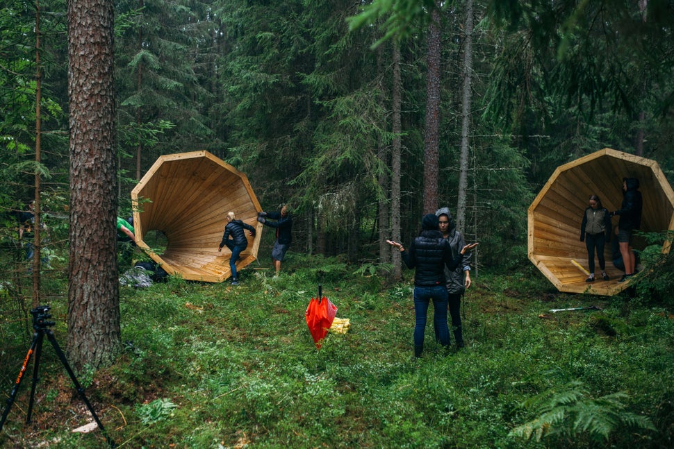 Giant Megaphones In Estonia Let You Listen To Sounds Of The Forest