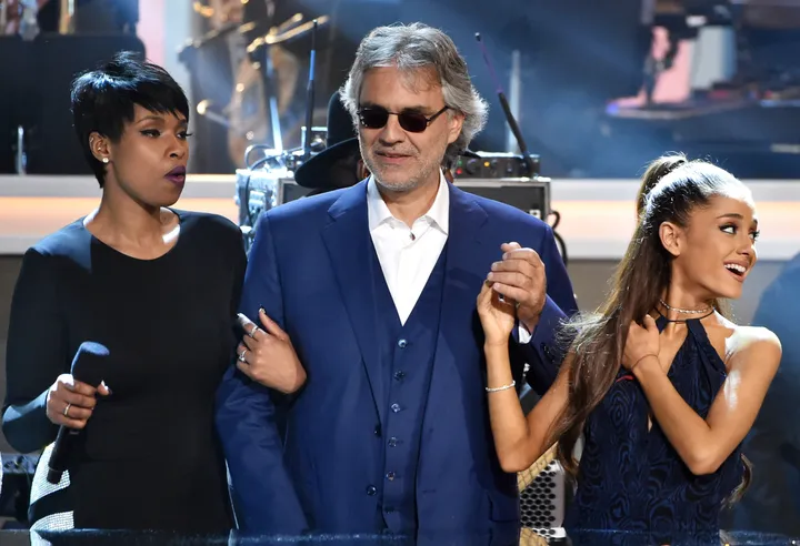 Ariana Grande Teams Up With Opera Superstar Andrea Bocelli