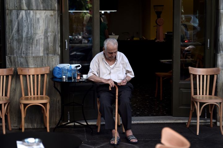 The Greek government is set to raise the retirement age and cut early retirement. 