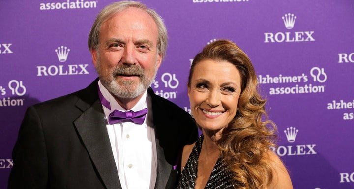 Jane Seymour and ex-husband James Keach at the 2012 Alzheimer Association Rita Hayworth Gala