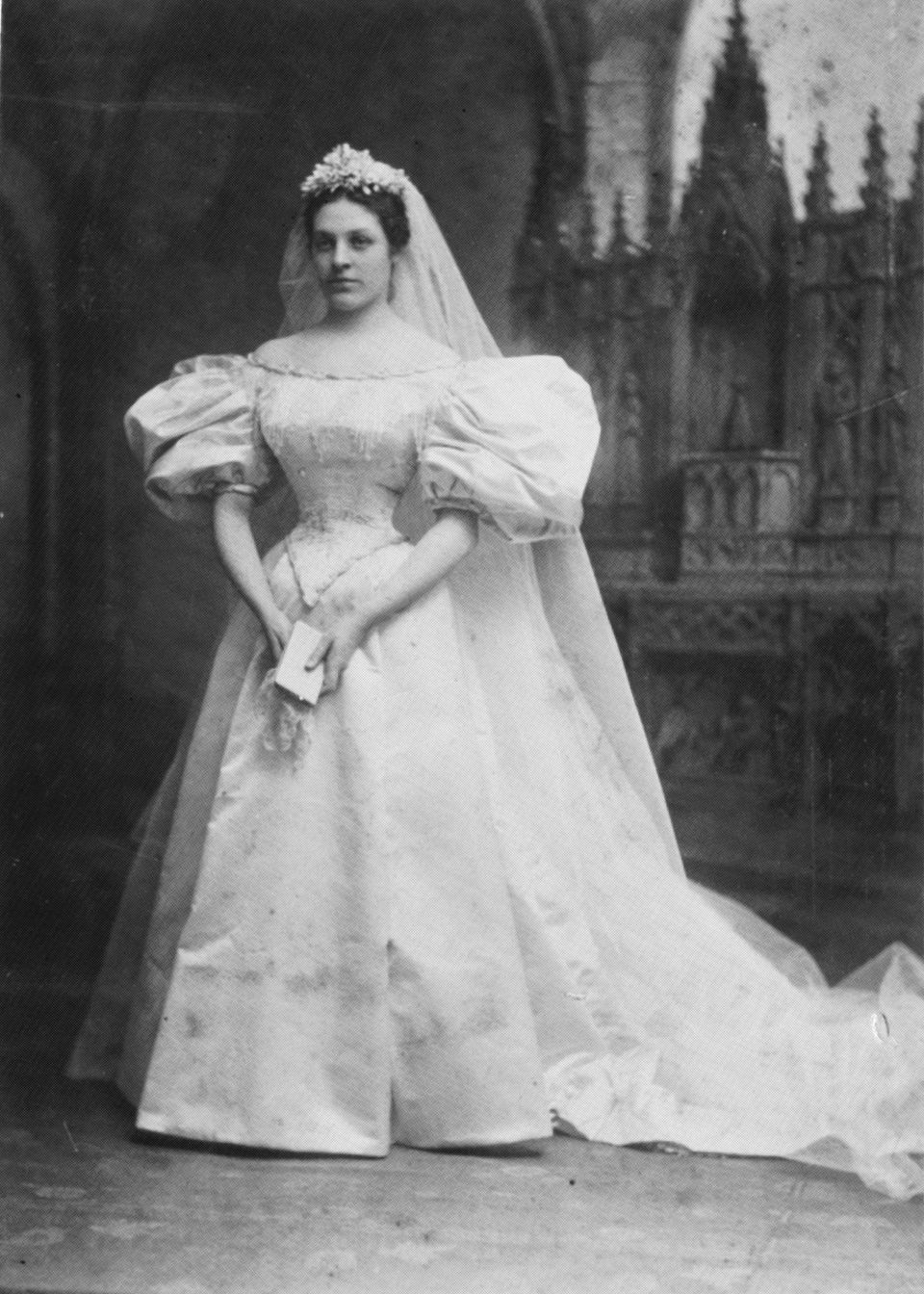 Bride #1: Mary Lowry, 1895