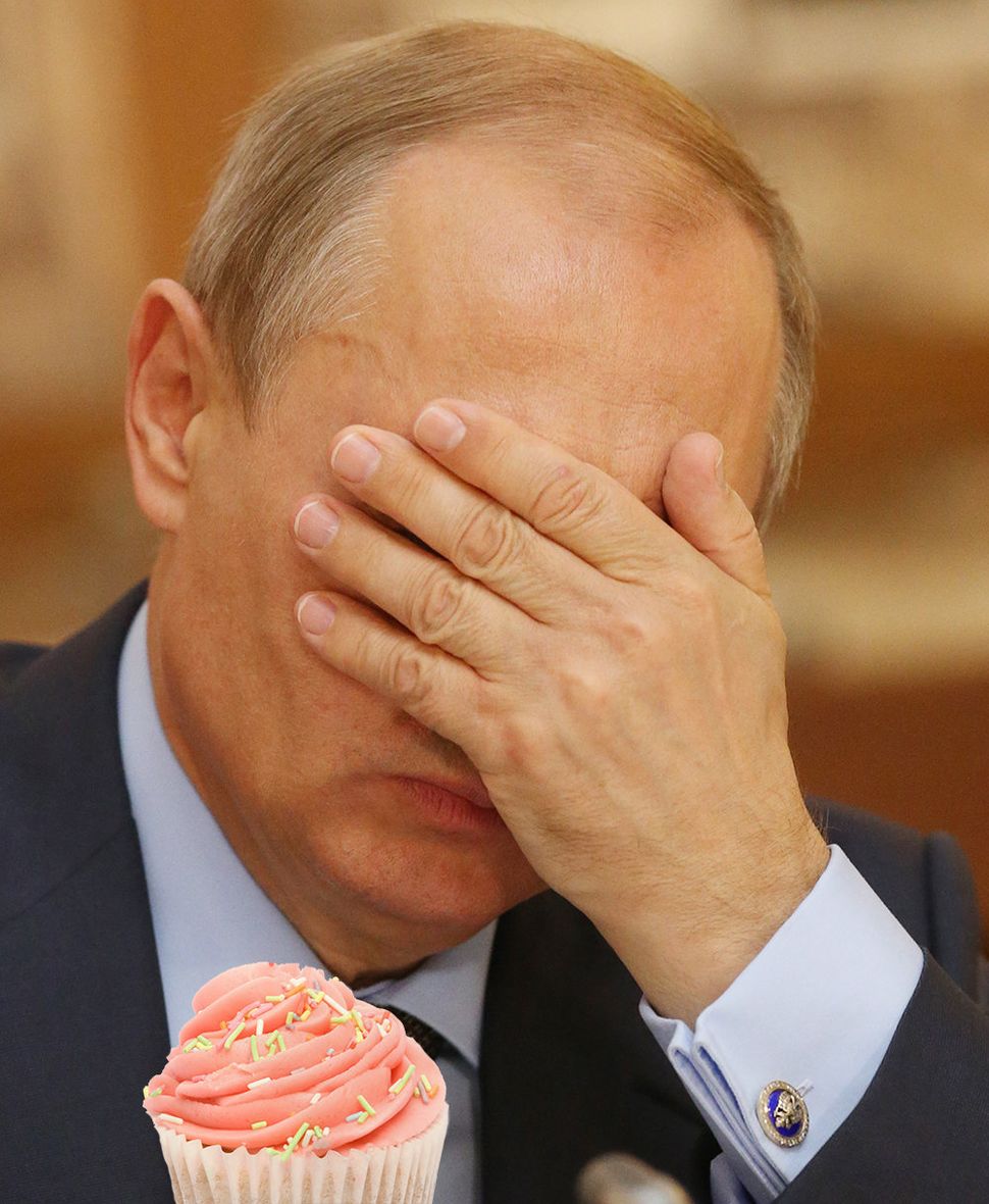 It's Putin's Birthday So Here Are 17 Photos Of Him With Cupcakes HuffPost