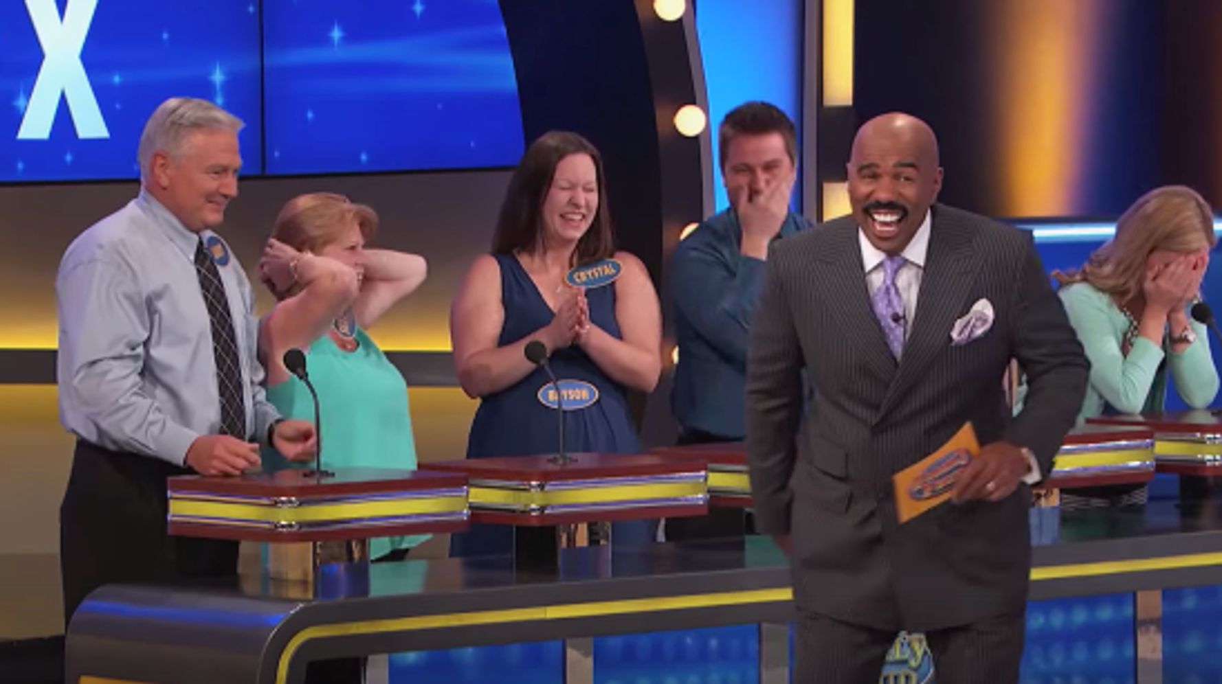 'Family Feud' Contestant's Sexy Answer Completely Shocks His Family ...