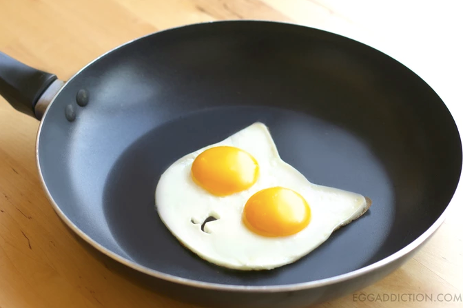 Cat Shaped Egg Mold