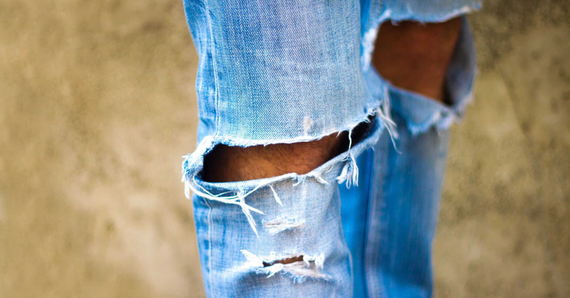 ripping jeans at home