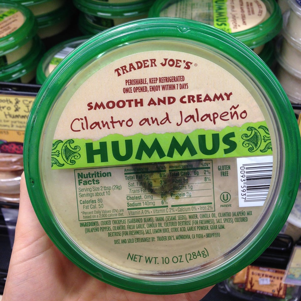 Cilantro and Jalapeño Hummus