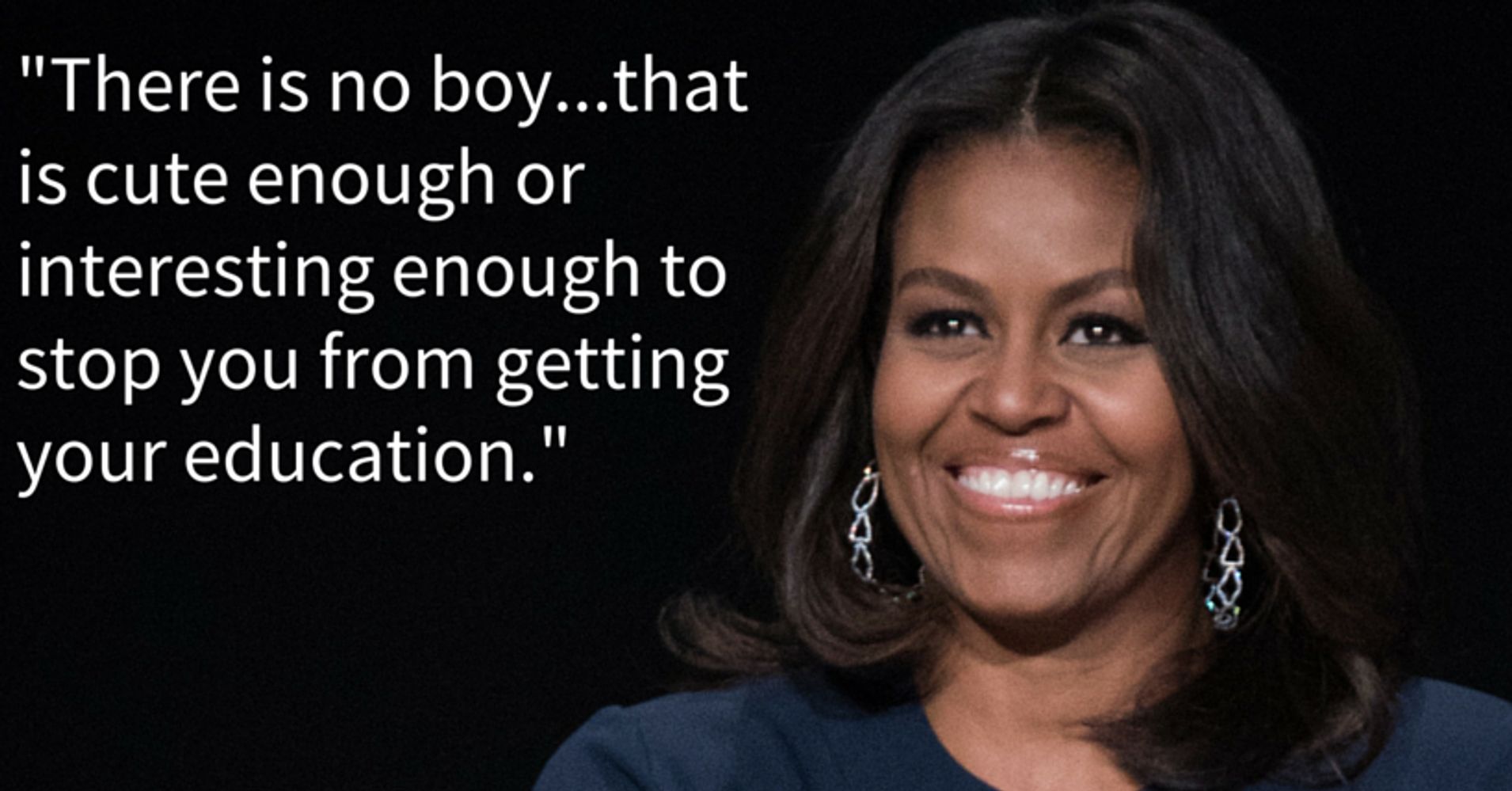 Michelle Obama Dropped Some Wisdom Every Young Girl Should Hear | HuffPost1910 x 999