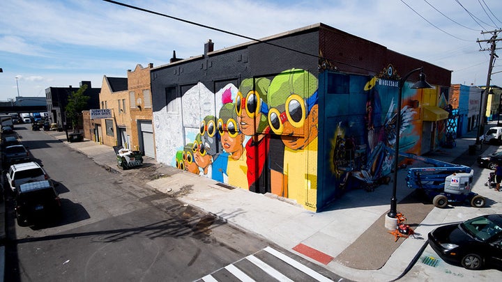 Hebru Brantley's heroic Flyboy character.
