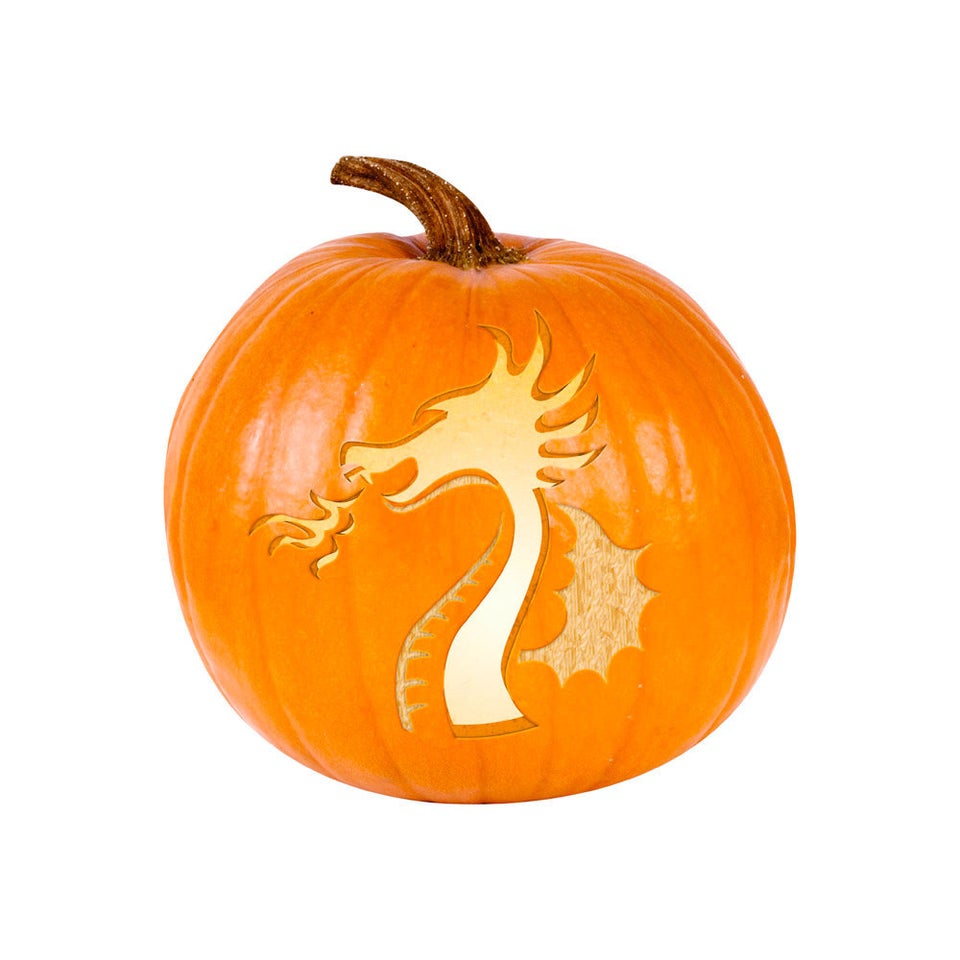 how to train your dragon pumpkin pattern