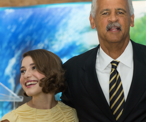 Caroline Jones and Stedman Graham at the Live Sonima Tour in 2014.