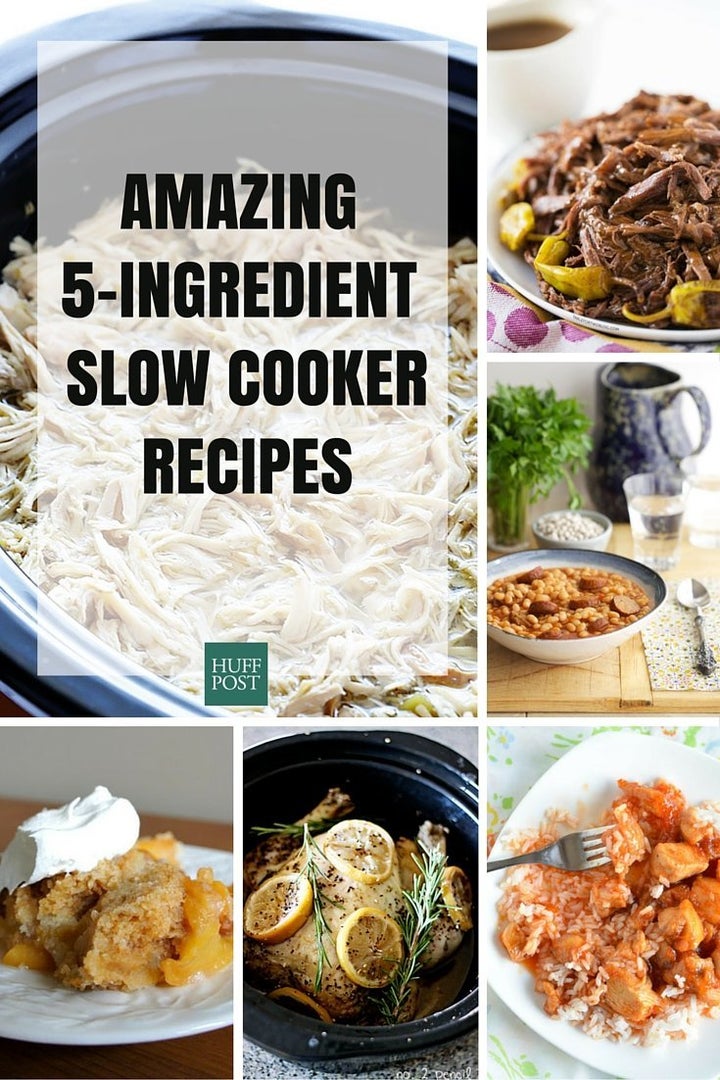 5-Ingredient Slow Cooker Recipes For Those Busy Weeknights | HuffPost