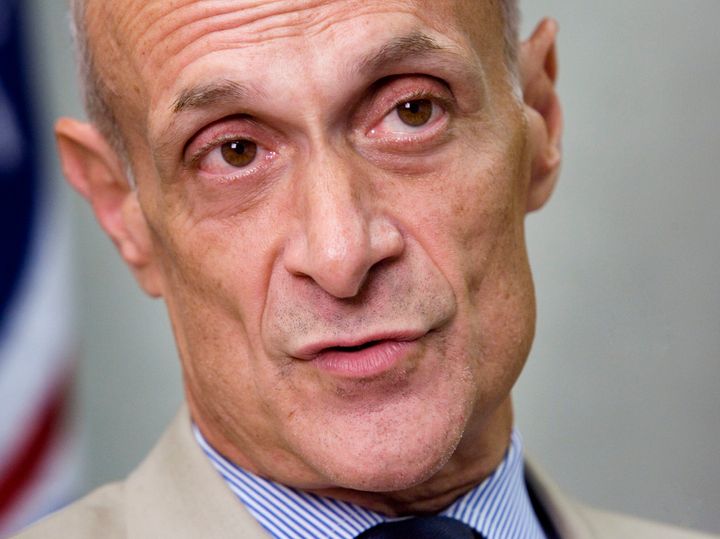 Former Secretary of Homeland Security Michael Chertoff said that he would like to see "less of an oppositional approach" to privacy and security, recognizing that "these things are actually interdependent and mutually reinforcing."