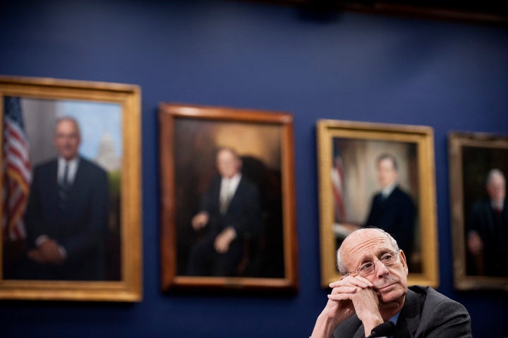 U.S. Supreme Court Justice Stephen Breyer said in a historic dissent that the court "had a judicial responsibility" to a