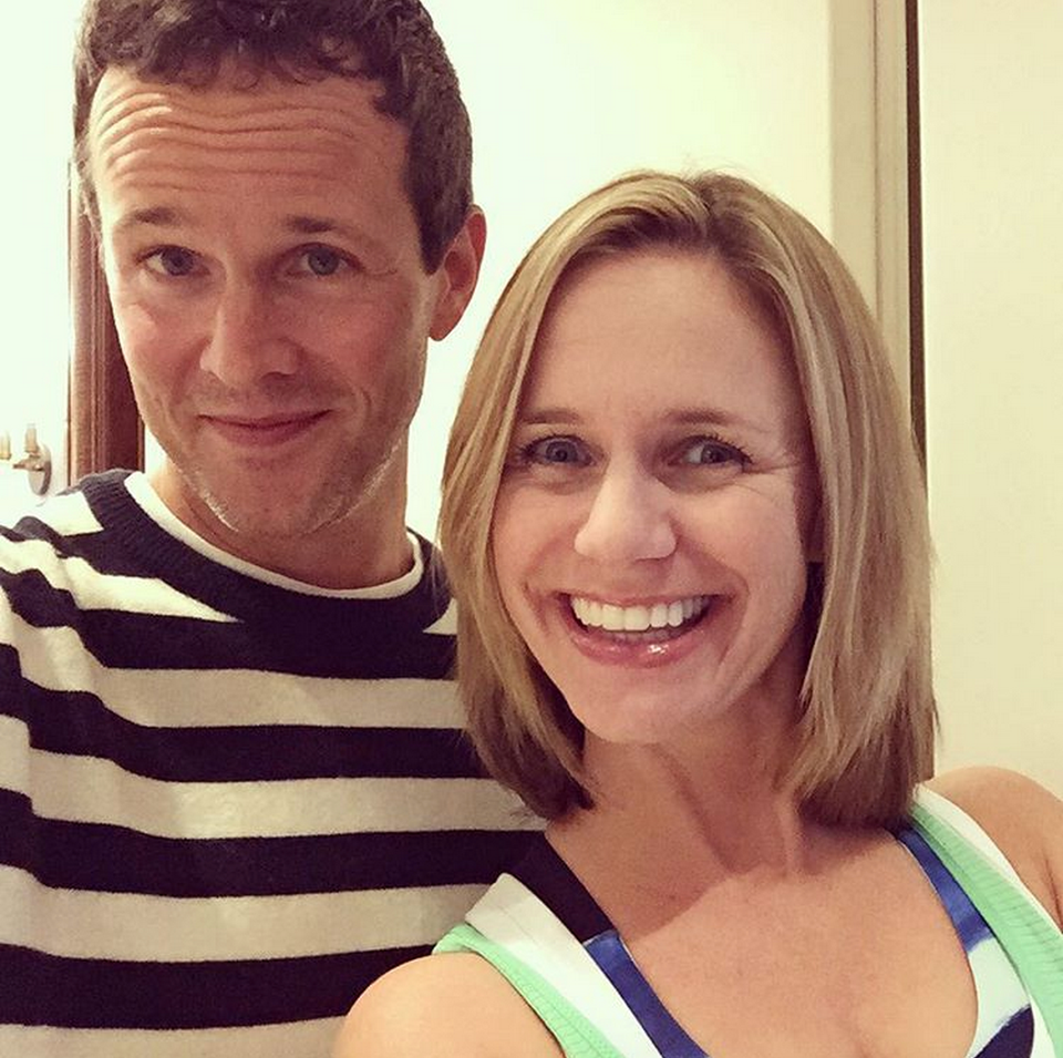 Scott Weinger and Andrea Barber