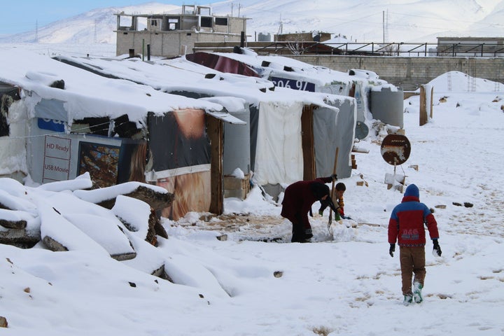 Temperatures are about to drop in Syria and neighboring countries. Blizzards covered camps in snow last winter.