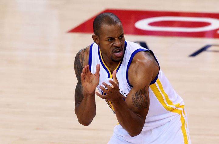 Iguodala in Game Five of the 2015 NBA Finals.