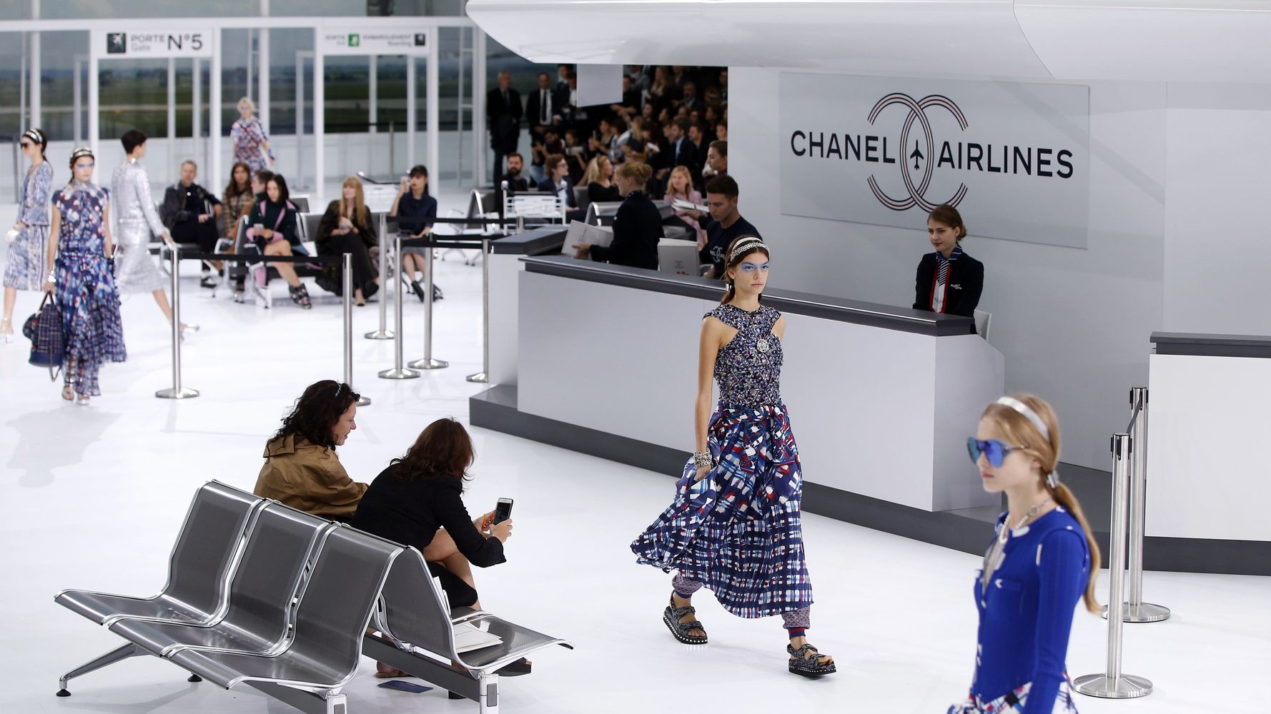 Chanel's Spring 2016 Fashion Show Hit New Heights | HuffPost Life