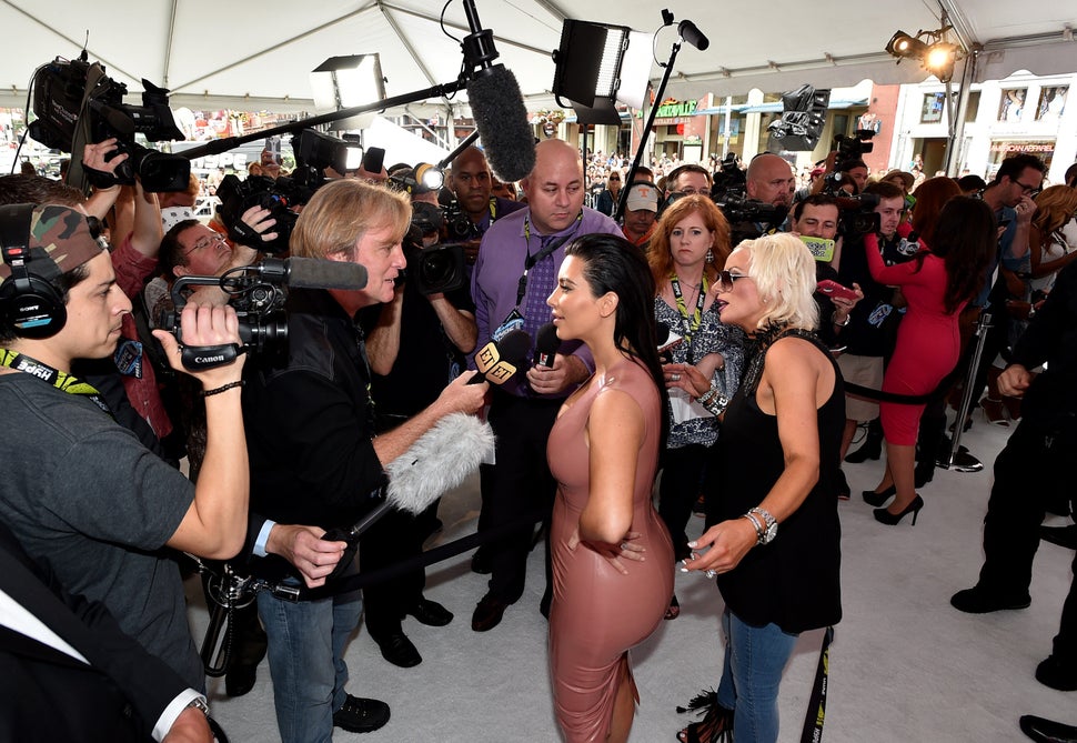 Kim Kardashian West attends the Hype Energy Drinks U.S. Launch on June 2, 2015 in Nashville, Tennessee. Complex editor Kerens