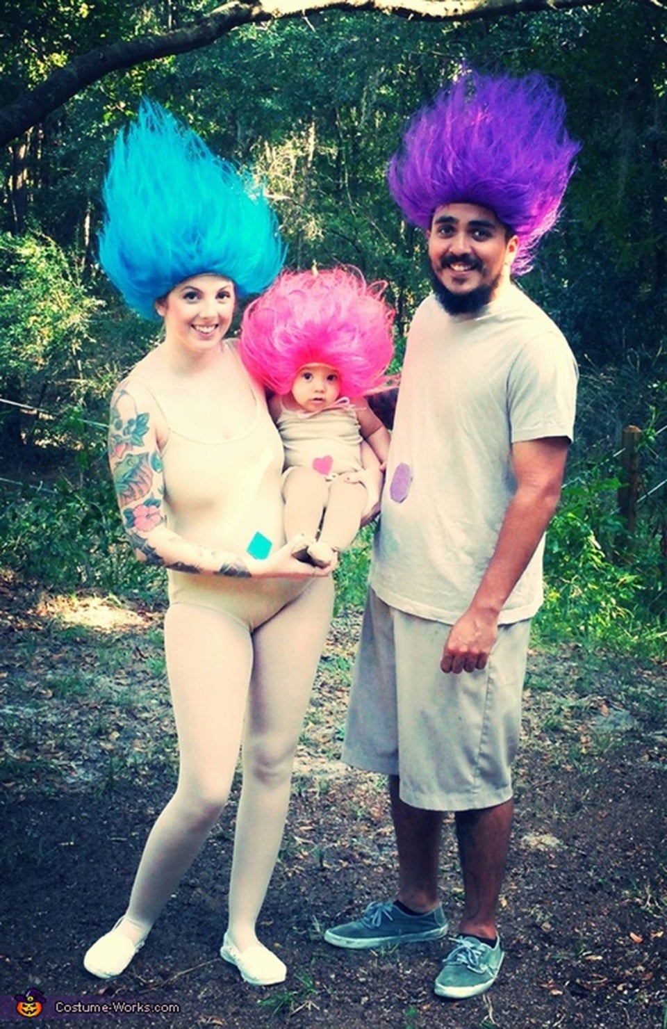 Trolls Bridget costume  Troll halloween costume, Family halloween