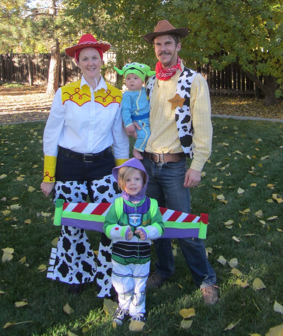 Homemade Toy Story Group Costume (Toy Story Isn't JUST for Kids!)