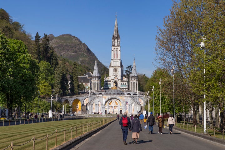 Sanctuary of Our Lady of Lourdes, Basilica of the Immaculate Conception and Rosary Basilica.