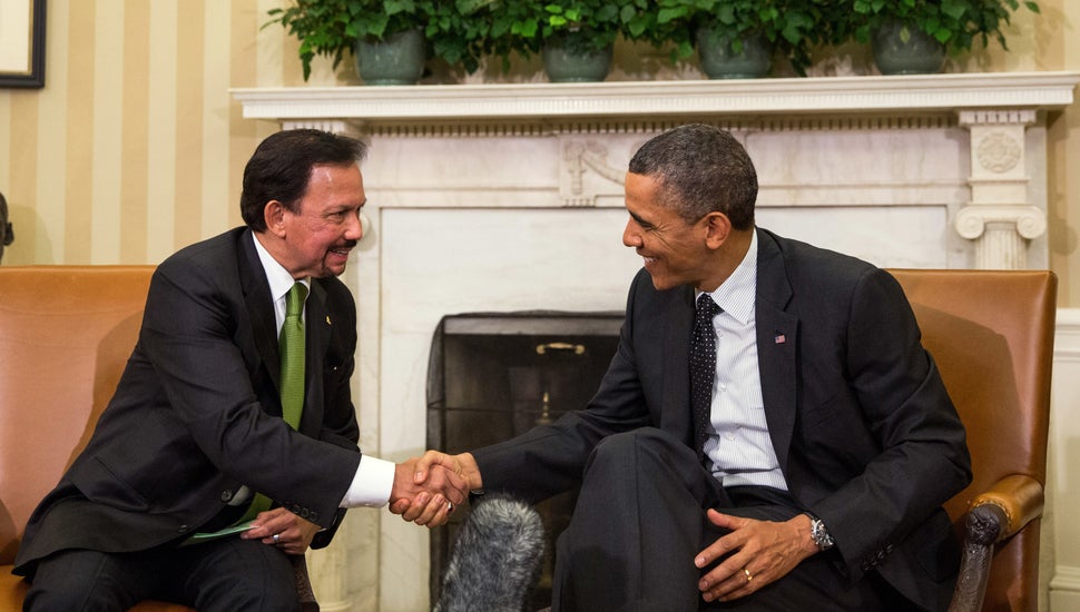 President Barack Obama has <a href="http://www.huffingtonpost.com/2015/02/19/obama-trade-lgbt_n_6716810.html">come under fire