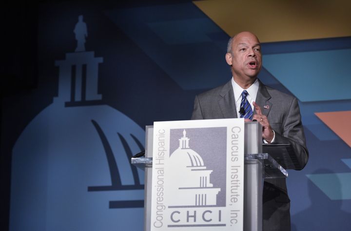 Homeland Security Secretary Jeh Johnson says people in public office should be more responsible in how they discuss and make decisions on immigration.