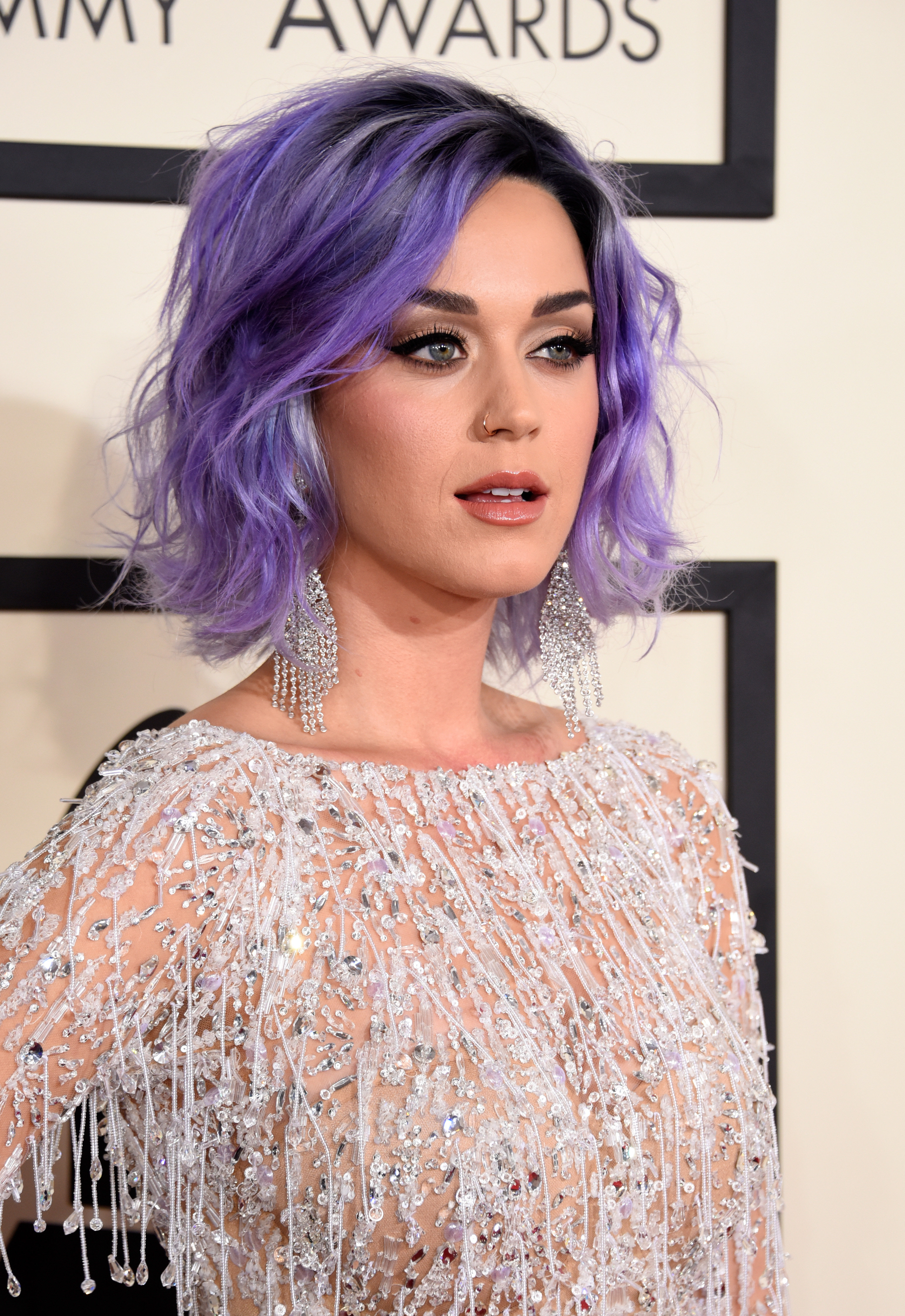 Katy Perry Shows Off “Slime Green” Hair in Sexy New Instagram Photo — Her 7  Hottest Cover Girl Moments - Life & Style | Life & Style