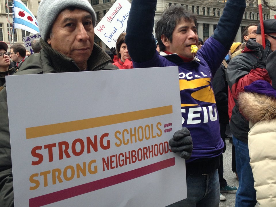 March 27 Protest at Daley Plaza in Chicago