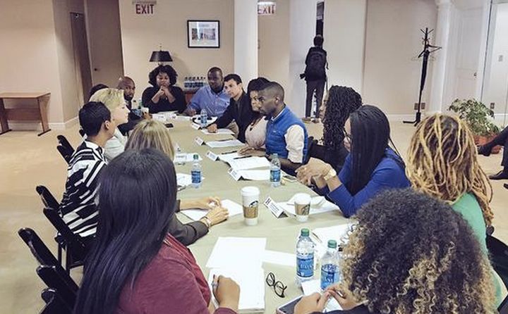 Hillary Clinton meets with Black Lives Matter advocates Friday.