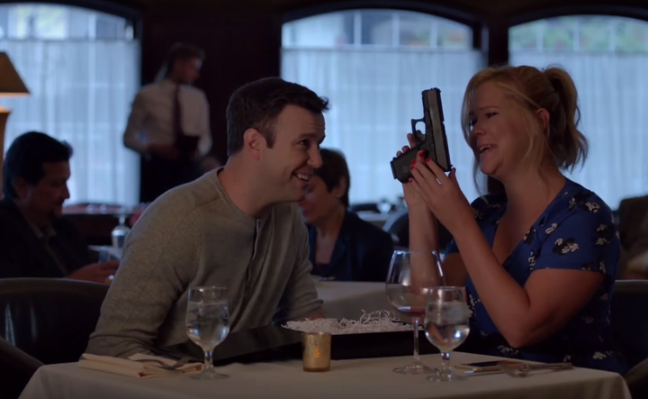 Amy Schumer and the cast of "SNL" tackled the issue of gun control in a mock PSA.