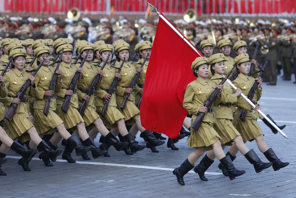 North Korea Says It's Ready For War With Massive Military Parade | HuffPost