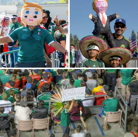 Scenes from the tailgate border fence at the epic U.S.-Mexico soccer game